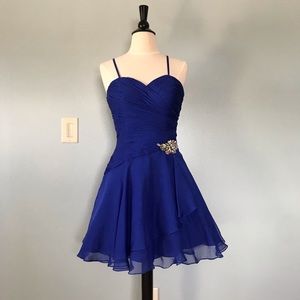 Blue Party Dress